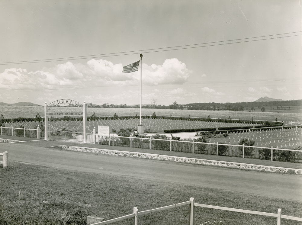 USAF Military Cemetery in its prime